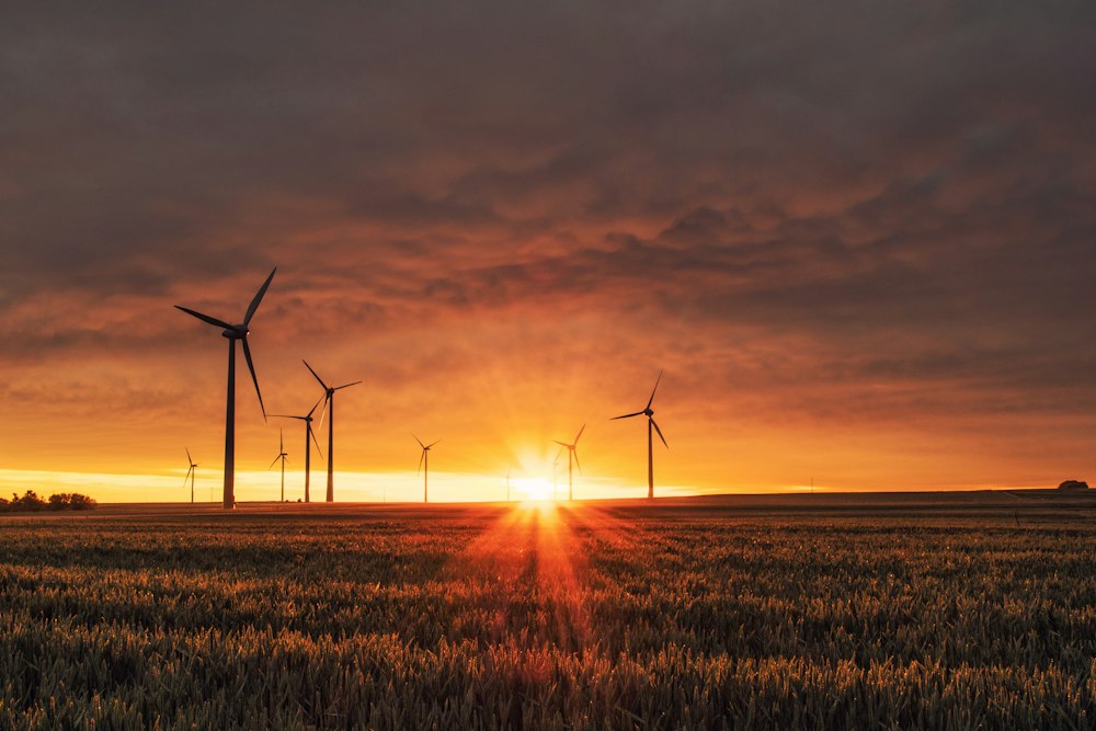 Wind turbines clean energy USA
